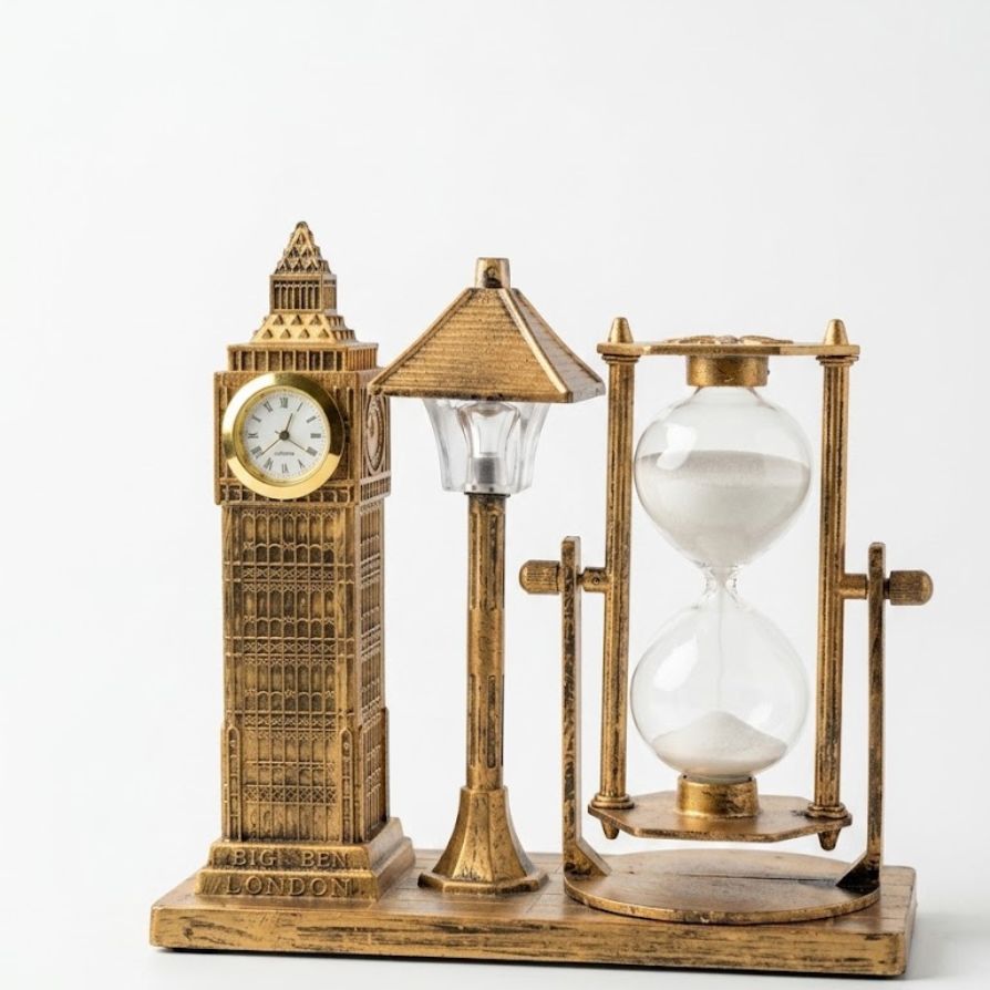 Antique Gold Tabletop Decorative Showpiece